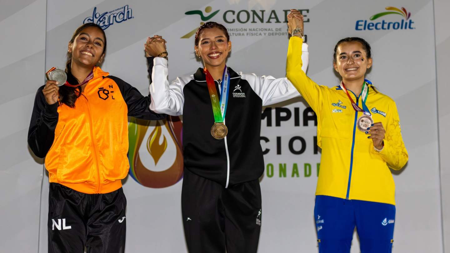 SALTADORA DE SONORA VIVE UNA OLIMPIADA NACIONAL “ESPECIAL” AL GANAR PRIMERO ORO